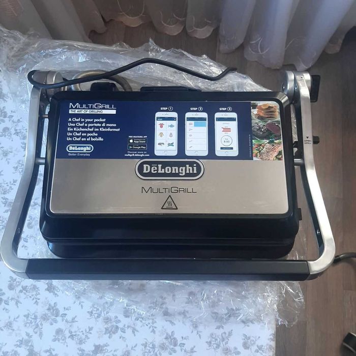 Електрогриль DeLonghi MultiGrill CGH1012D (стан нового)
