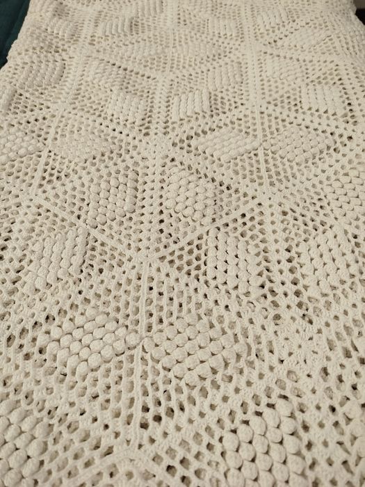 Conjunto colcha e almofadas feito à mão