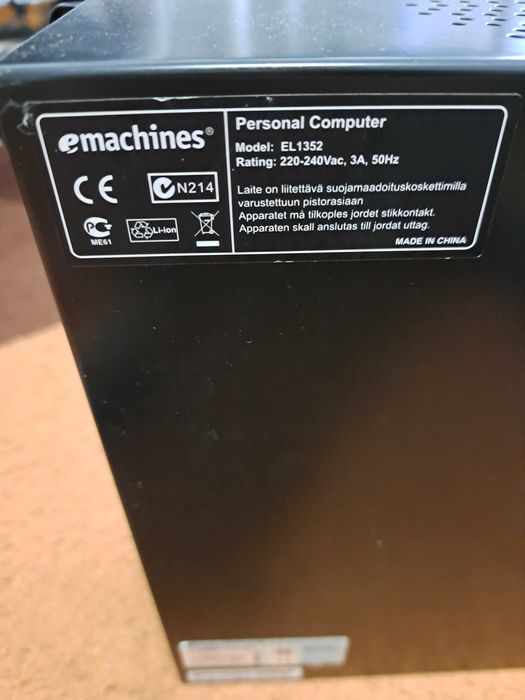pc emachines para peças