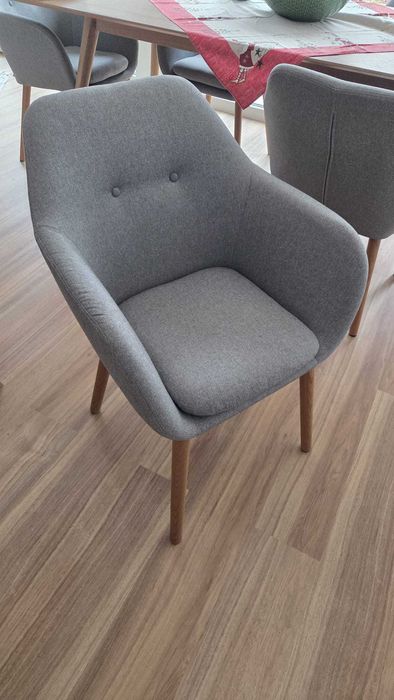 6 Cadeiras Cinza Maisons du Monde