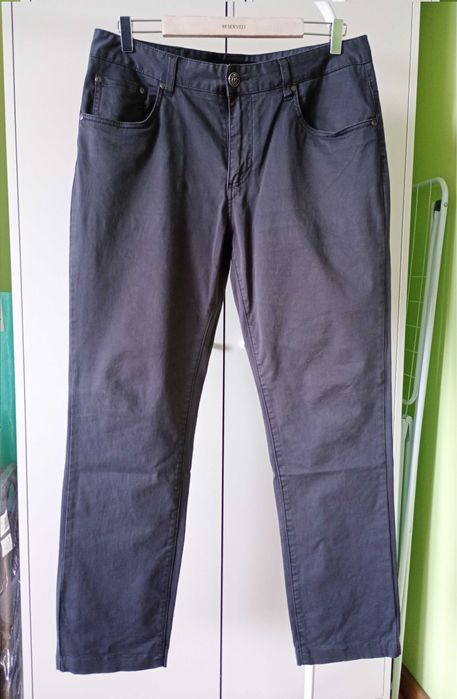 Spodnie chino Vistula grafitowe