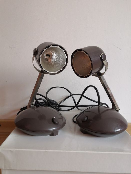 Винтажные телескопические лампы 70-ых годов,дизайн Eichhioff  Werkе