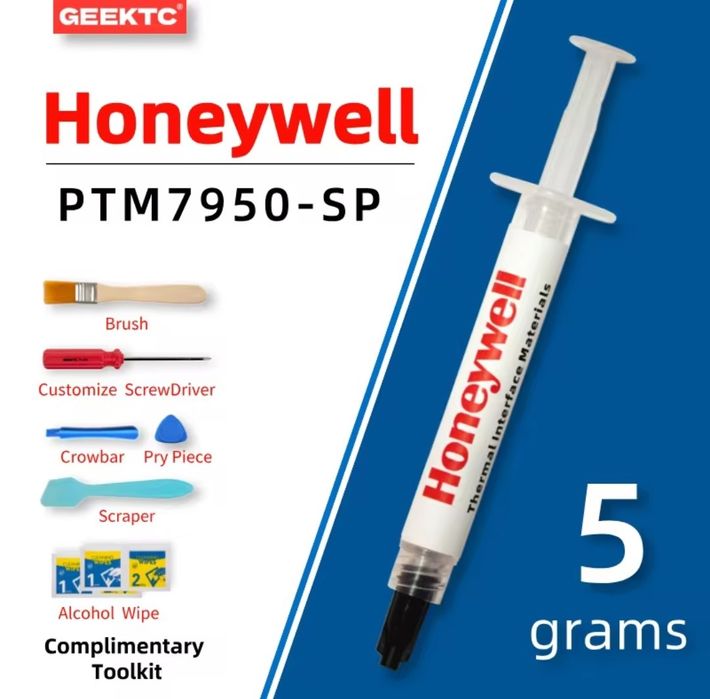 Термопаста Honeywell PTM7950SP ФАЗОВЫЙ ПЕРЕХОД FEHONDA TR50 14.8W/mk 3