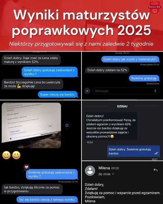 Obawiasz się matury z matematyki? Pomogę Ci zdać Online