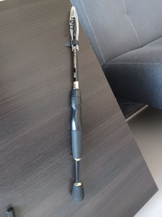 Wędka spinning 180 cm carbon, teleskop