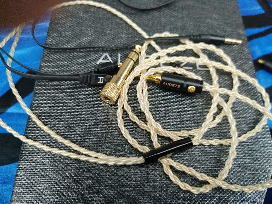 Słuchawki dokanałowe planarne Audeze LCD-i3+kabel od LCD-i4