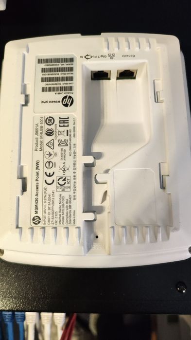 Access Point Wireless Base Station, Wi-Fi, HP MSM430 Dual Radio 802.11