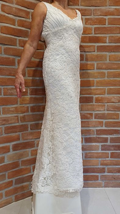 Sprzedam  suknię  ślubną  ecru