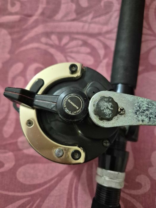 Cana e carreto Big Game / Hiro Bluewater com Shimano 25TLD