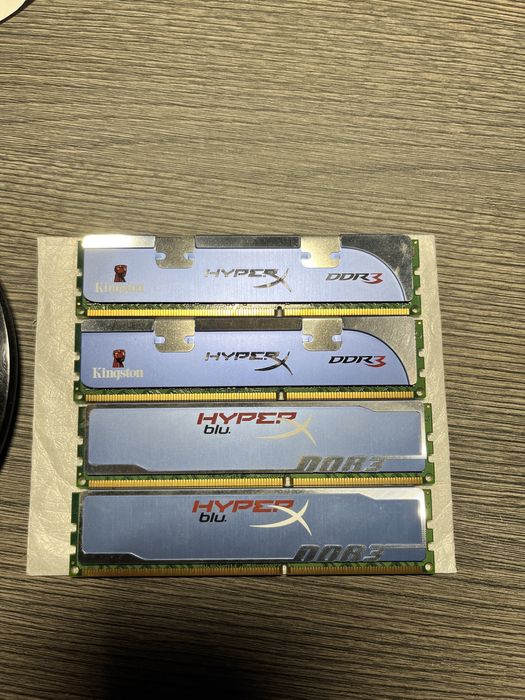 Ddr 3 Kingston hyperx 4x2gb
