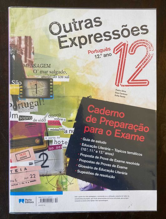 Livros Escolares 12 Ano - Encadernados - Outras Expressões - Novo 12F
