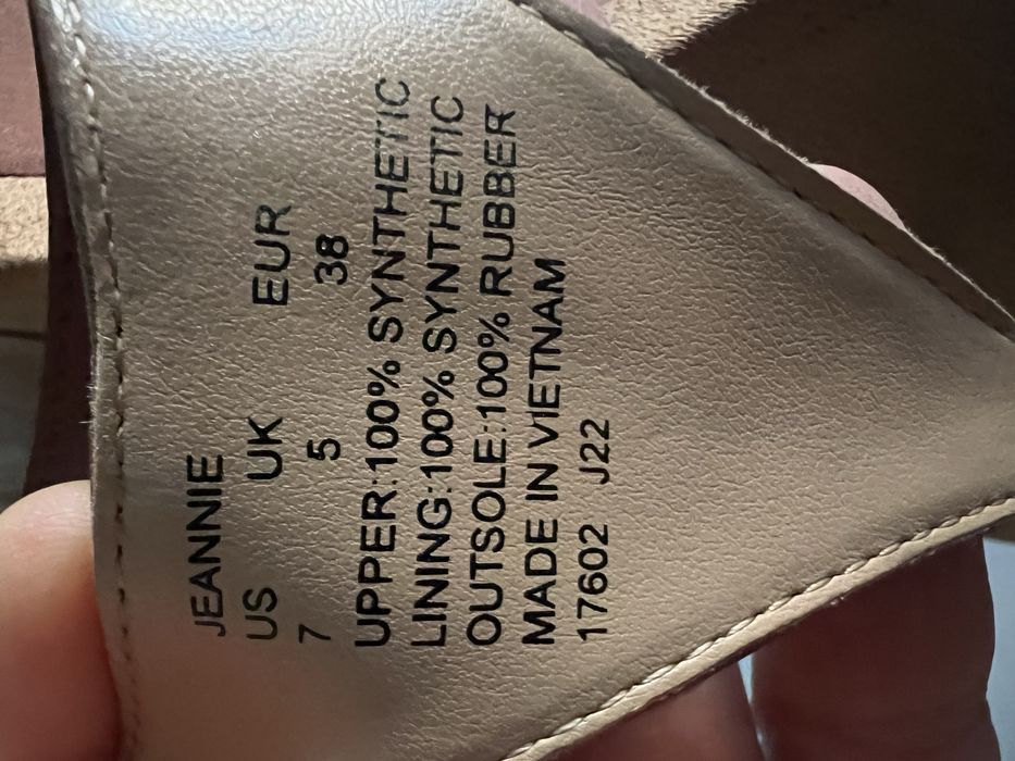 Buty Japonki Ralph Lauren na koturnie 38