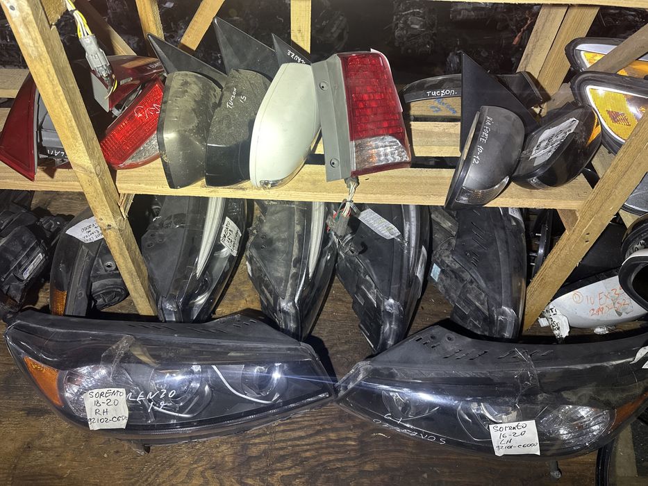 Фонарь задний правый левый KIA Sorento 2009-2013 г Цена разная галоген