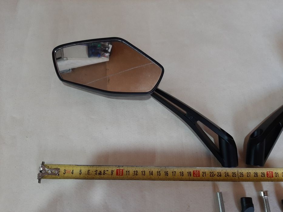 Мото зеркала ромб. Цена за пару.