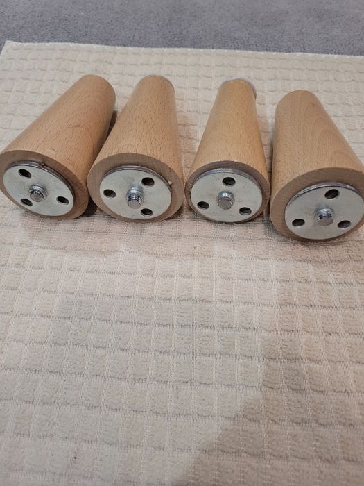 Nogi meblowe niskie kolor  buk