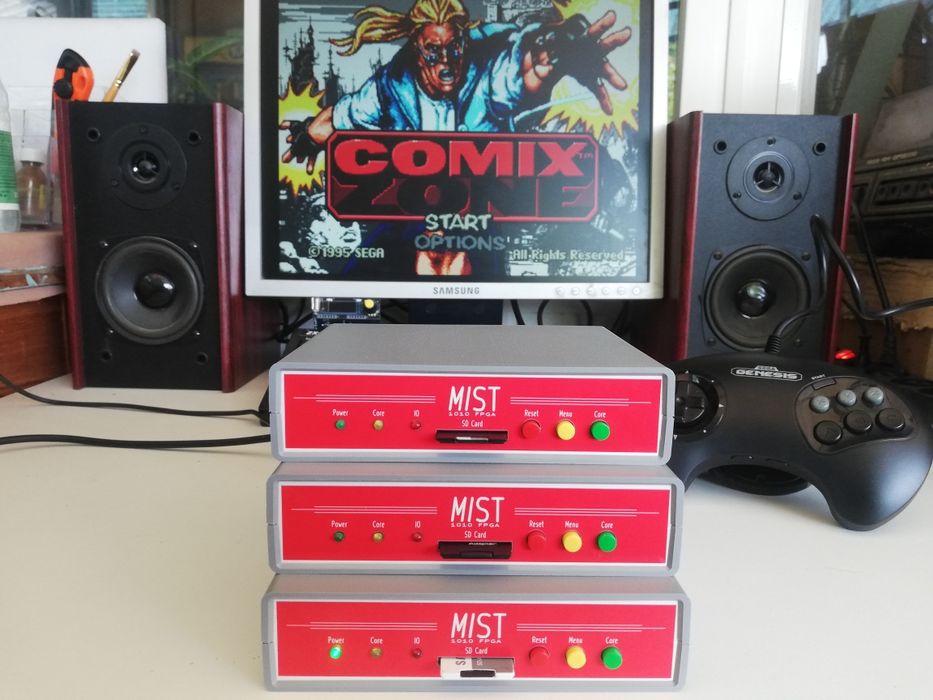 MiST, ZX-Evolution, ZX-UNO fpga computer