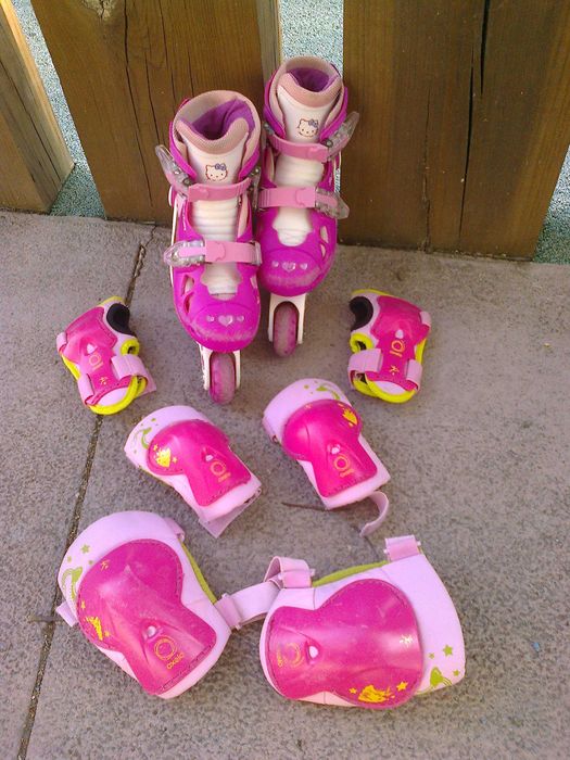Patins como novos