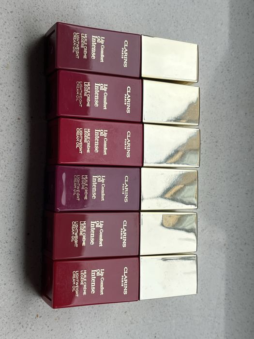 6 x Clarins lip oil bluszczyk olejek do ust
