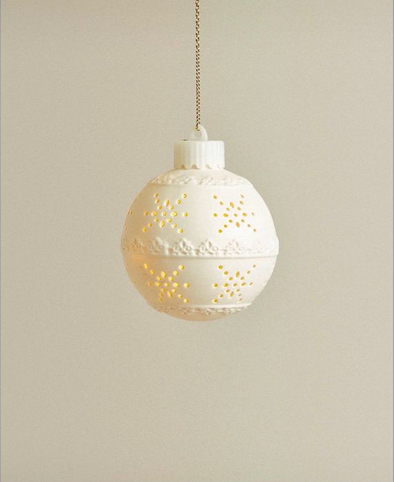 Bola de Natal Luz Zara Home