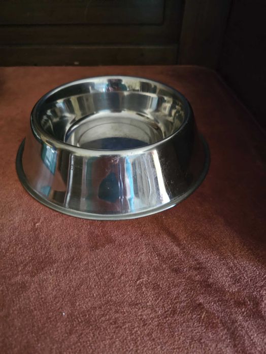 Taça comida cão em inox