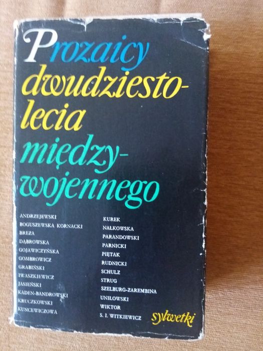 Prozaicy dwudziestolecia międzywojennego ksiazka