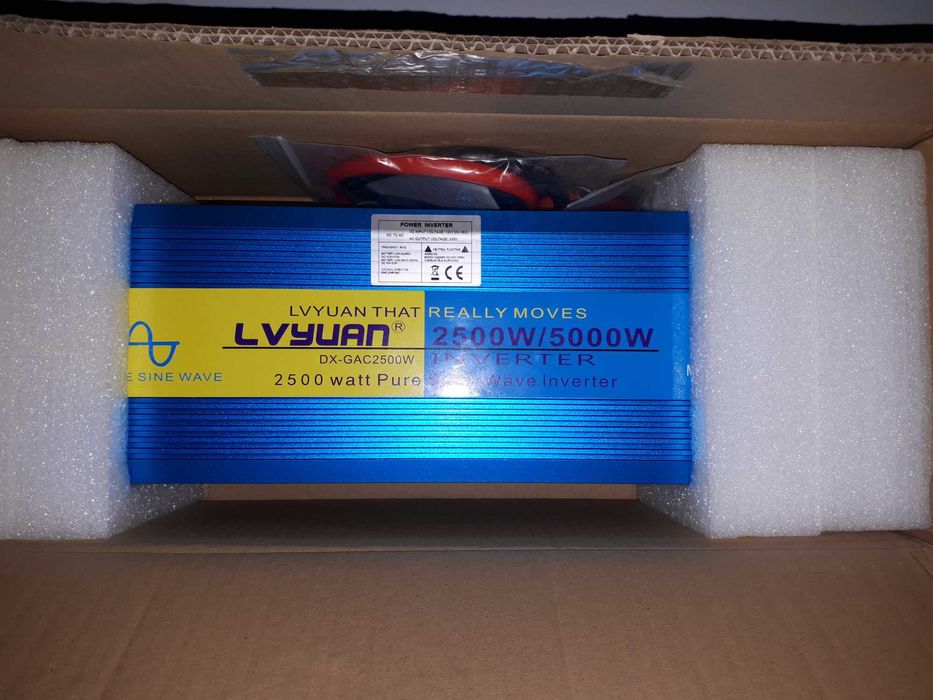 Інвертор, 2500/5000w чиста синусоідна