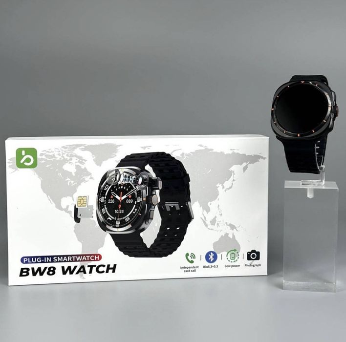 Smart Watch BW8 4G зі слотом для SiM-картки та камерою з подарунками
