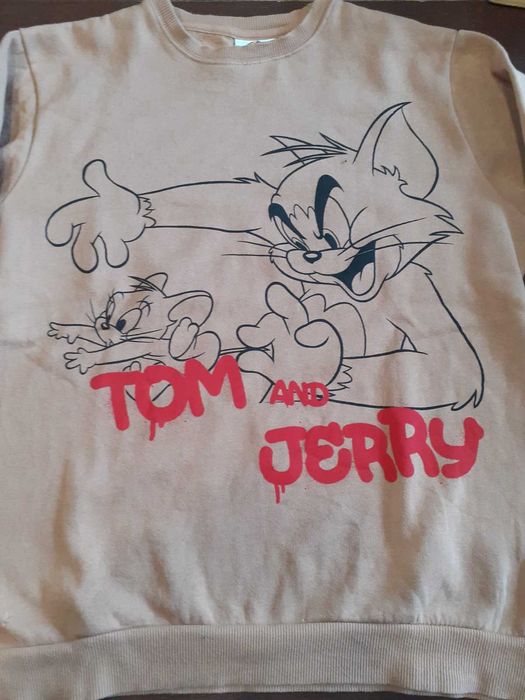 Sweat Tom & Jerry como nova tamanho M