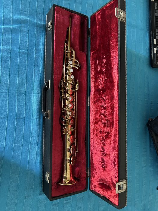Saxofone Soprano Julius Keilwerth Toneking (Vintage Alemão) – Sapatilhas Novas