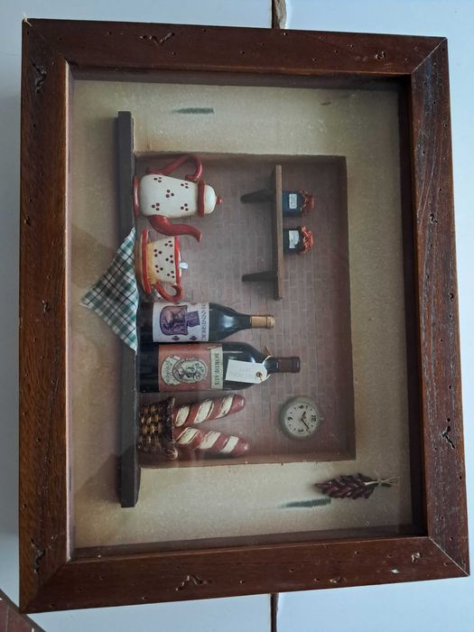 Quadro 3D para a cozinha