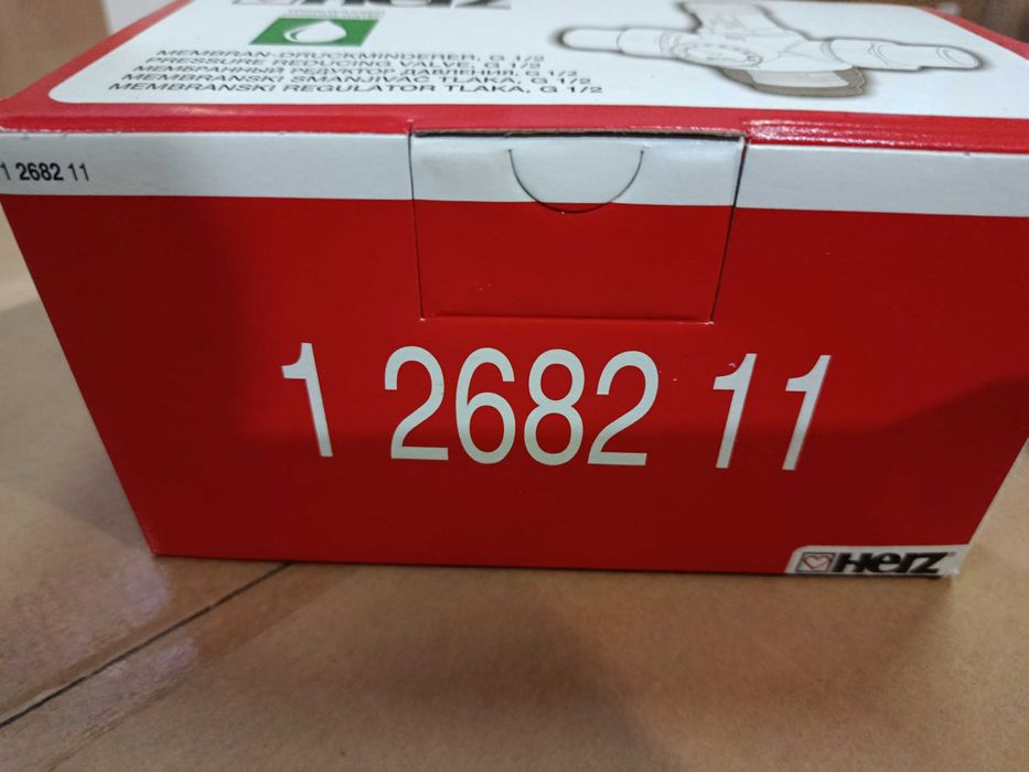 Редуктор тиску хол.води Herz