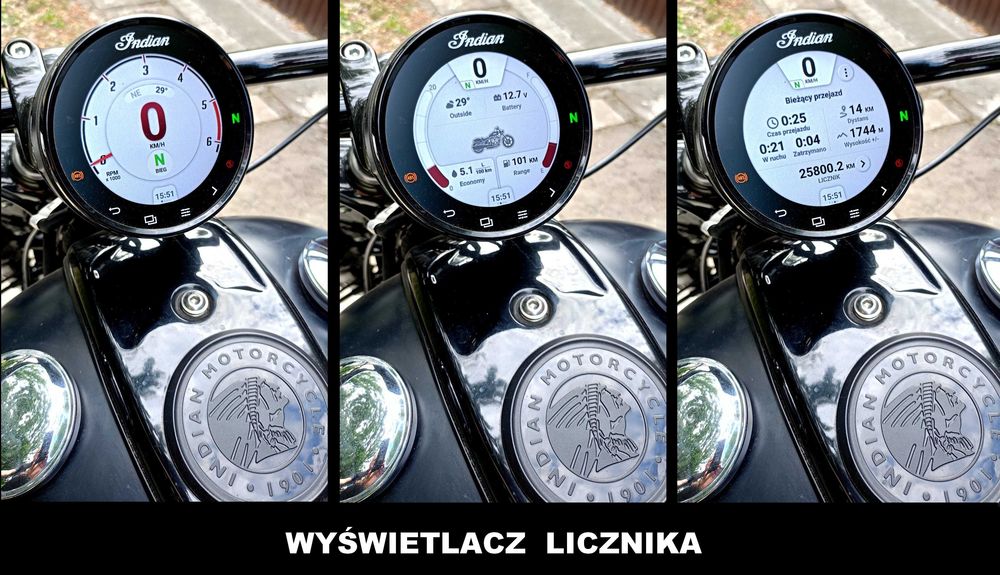Indian Chief "Dark Horse" bobber '2022