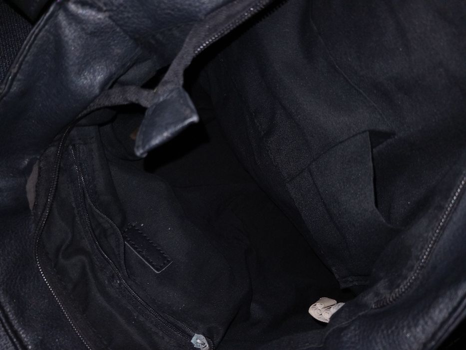 Torebka czarna shopper