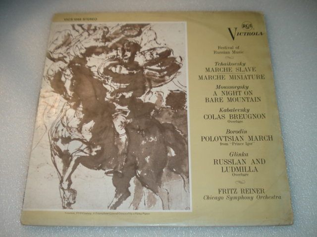 Raro Vinil Fritz Reiner/Chicago Symphony Orchestra – Festival Of Russi