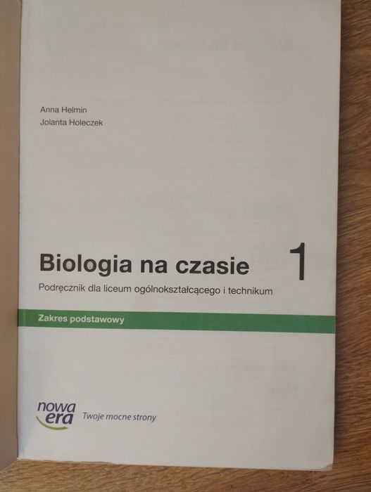 Biologia na czasie 1