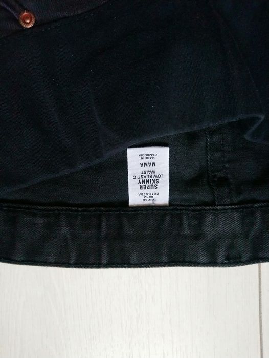 Джинсові шорти для вагітних обрізані H&M Mama EUR 40 розмір