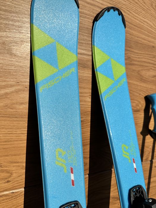 Zestaw Narciarski dla dzieci Fischer 110 RC4 + Leki