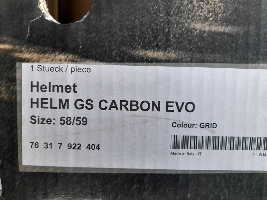 Capacete Bmw Gs Carbon Evo Motorradhelm
