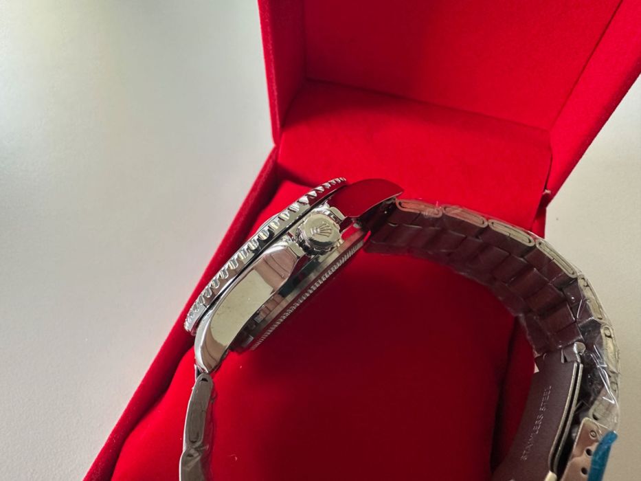 Relógio Rolex Submariner Oyster Perpetual Date Preto Novo