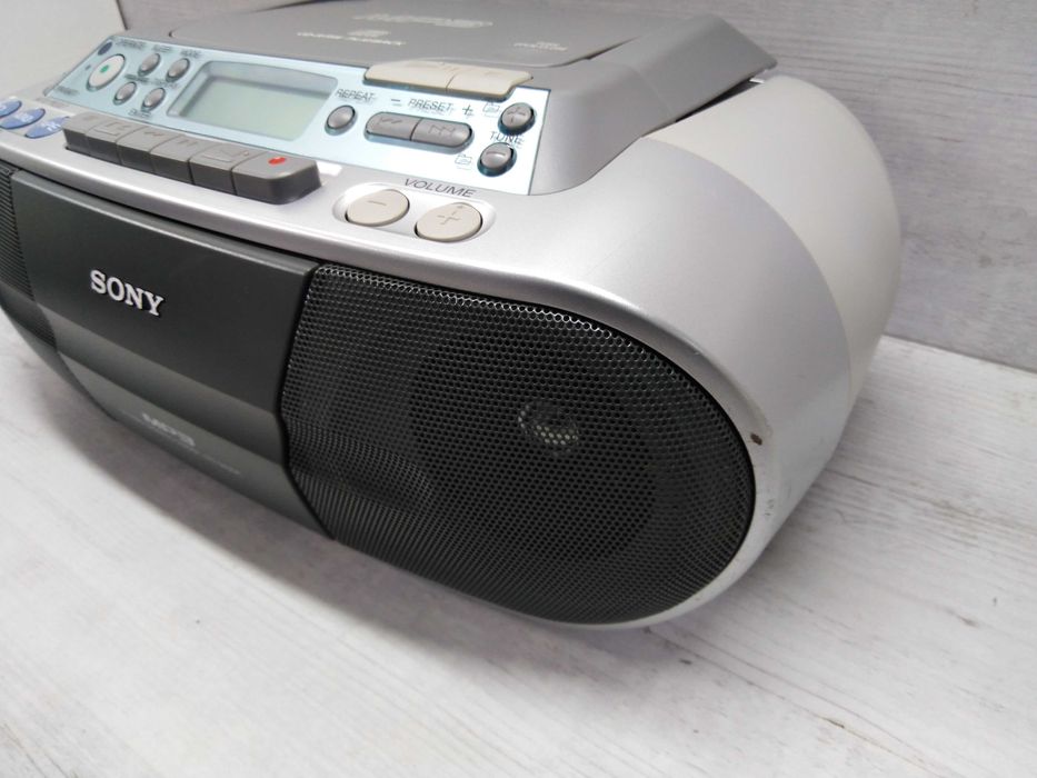 Radio Boombox SONY CD MP3 Fm/Am Kaseta Pilot Ładnie Gra