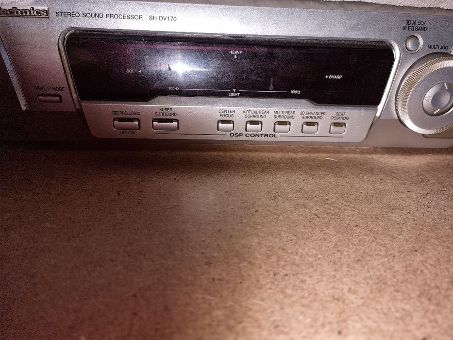 Sprzedam technics rs-dv170, korektor graficzny, odtwarzacz płyt,i odtwarzacz kaset