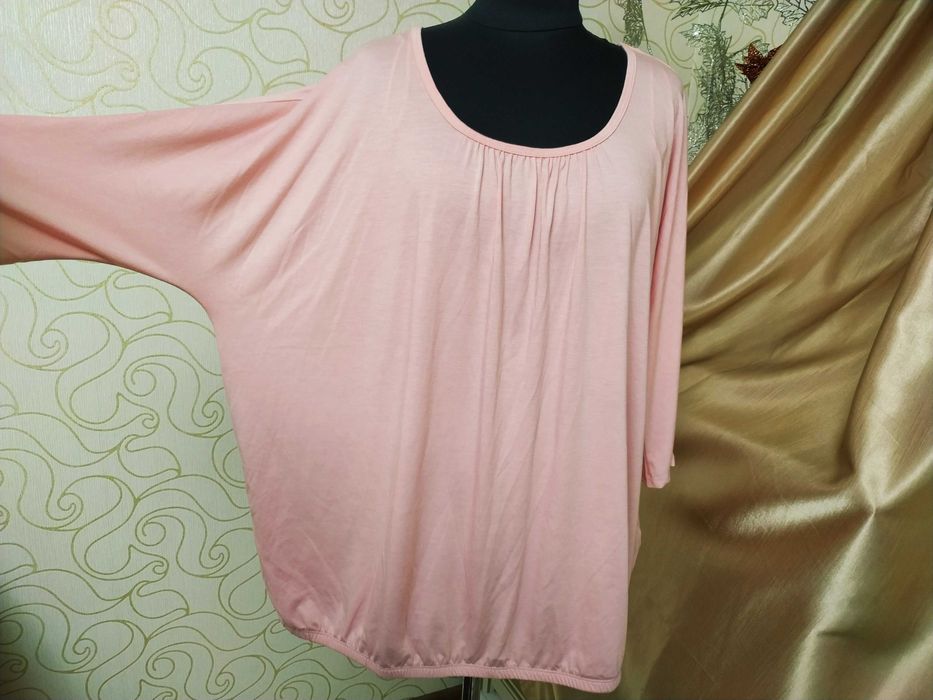 Туника  блуза футболка большого батал 64-66 размера