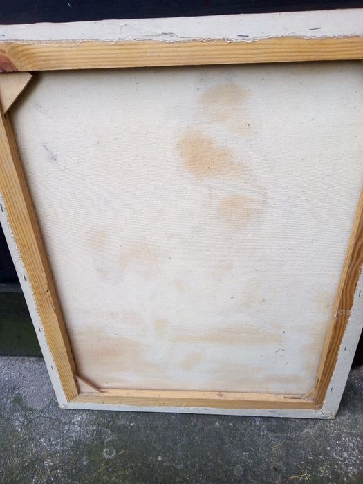 Mały rycerz uroczy obraz olejny na płótnie