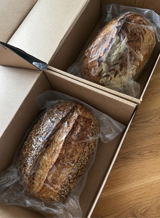 Chleb pszenny na zakwasie | Chleb rzemieślniczy | 900 g | Domowy
