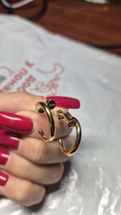 Сережки гвоздь Cartier