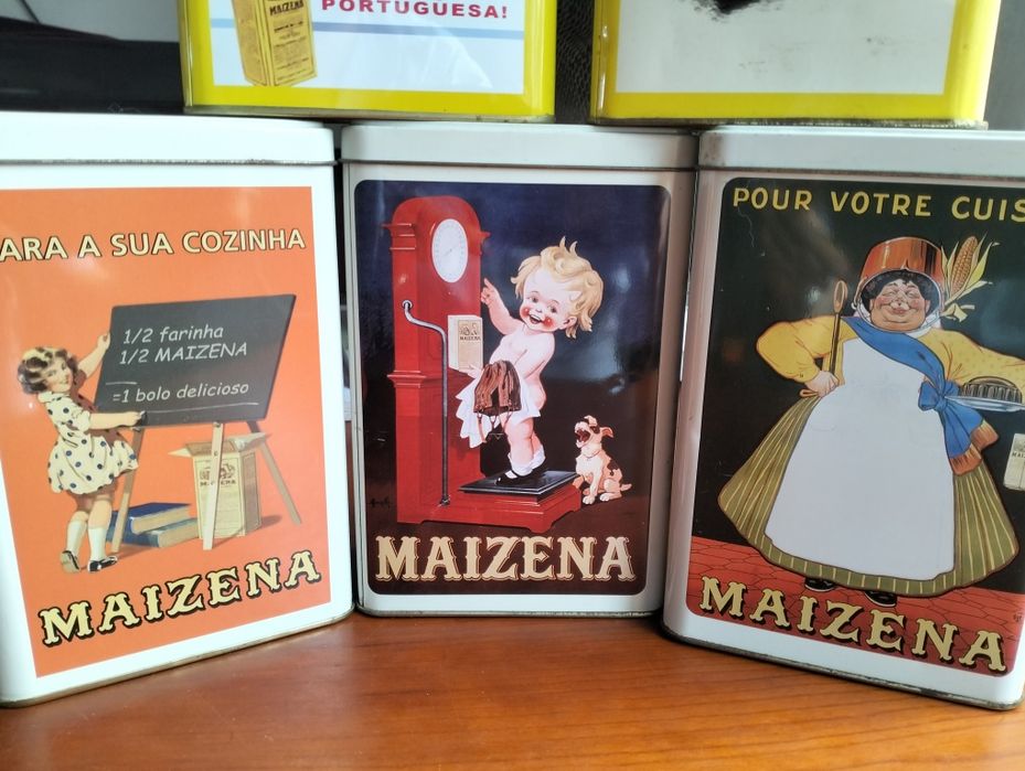 Latas comemorativas Maizena