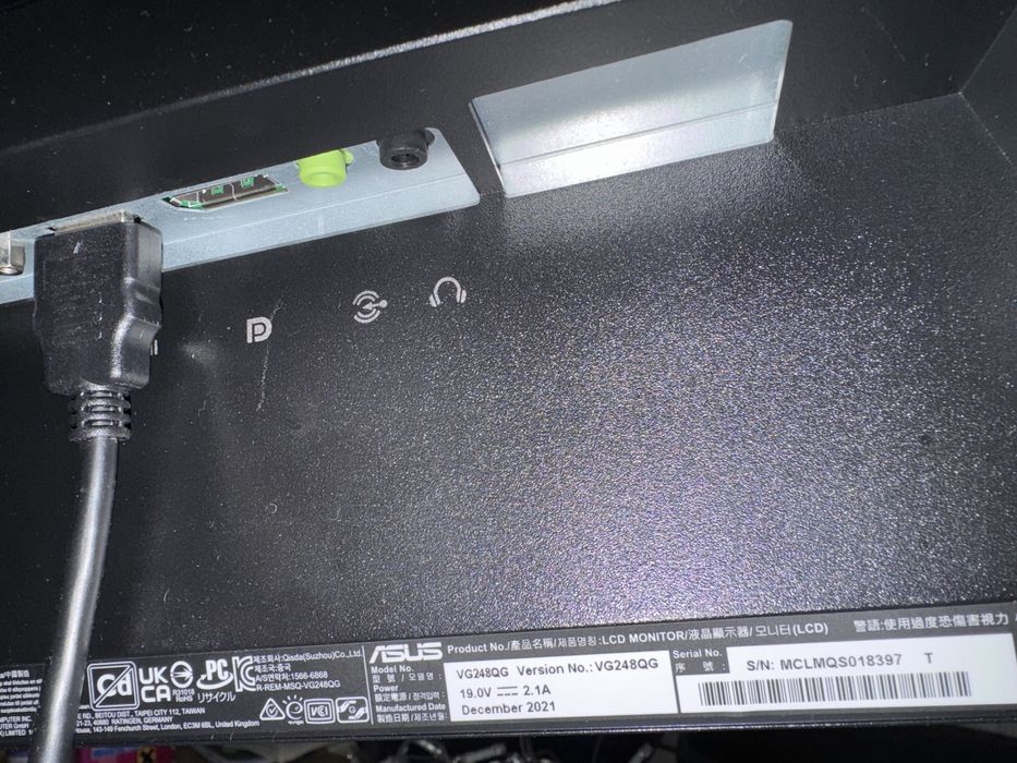 monitor ASUS VG248QG