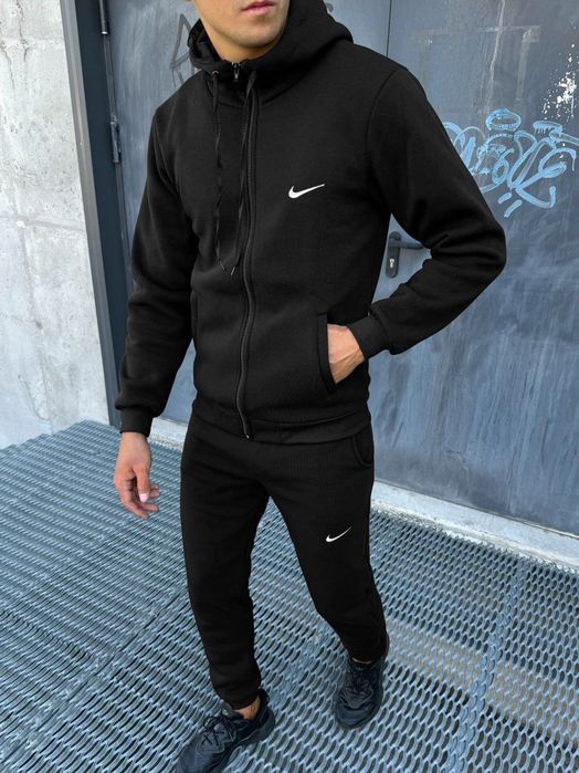 Мужской Костюм Nike Теплый (S,M,L,XL,XXL) Штаны + Кофта для спорта