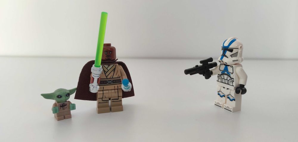 LEGO Star Wars Minifigures - Din Grogu, Kelleran Beq, Clone Trooper