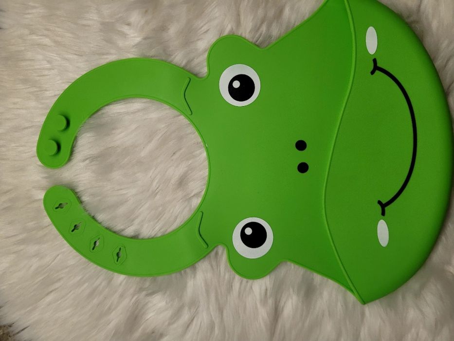 Sliniak nowy materiałowy i silikonowy 2 szt.